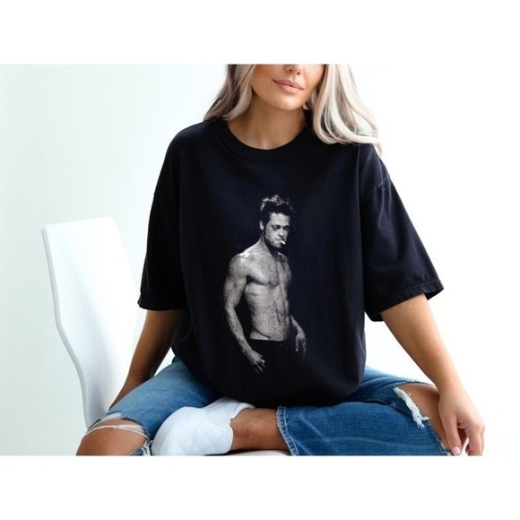 Michelle
L Other - Fight Club Movie Brad Pitt Fan Gift Unisex T-Shirt